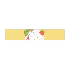 Ice Cream Dessert Summer Flano Scarf (mini) by Dutashop