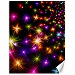 Star Colorful Christmas Abstract Canvas 12  x 16  11.86 x15.41  Canvas - 1