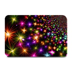 Star Colorful Christmas Abstract Plate Mats by Dutashop