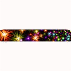 Star Colorful Christmas Abstract Small Bar Mats by Dutashop