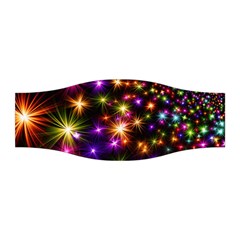 Star Colorful Christmas Abstract Stretchable Headband by Dutashop