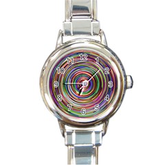 Vectors Background Round Italian Charm Watch by Dutashop