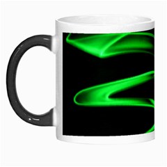 Green Light Painting Zig-zag Morph Mugs by Dutashop