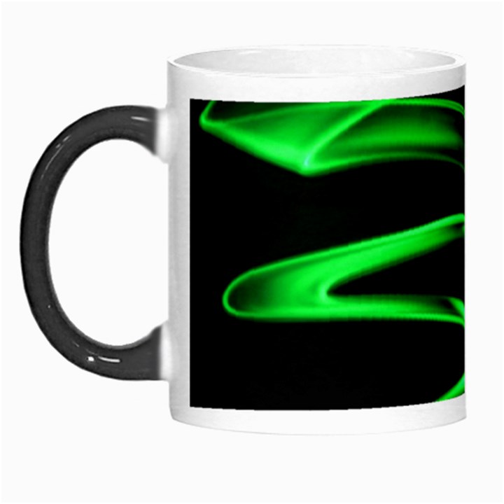 Green Light Painting Zig-zag Morph Mugs