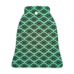 Pattern Texture Geometric Pattern Green Ornament (bell)