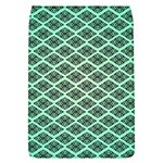 Pattern Texture Geometric Pattern Green Removable Flap Cover (L) Front