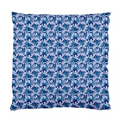 Blue Pattern Scrapbook Standard Cushion Case (one Side)