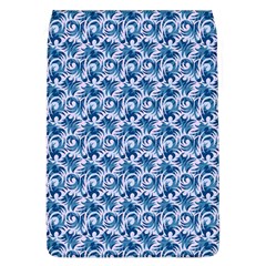 Blue Pattern Scrapbook Removable Flap Cover (l)