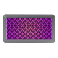 Pattern Texture Geometric Patterns Purple Memory Card Reader (mini) by Dutashop