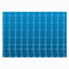 Background Texture Pattern Blue Large Glasses Cloth by Dutashop