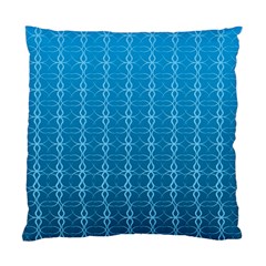 Background Texture Pattern Blue Standard Cushion Case (one Side) by Dutashop