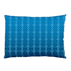 Background Texture Pattern Blue Pillow Case