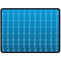 Background Texture Pattern Blue Fleece Blanket (large) 