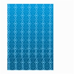 Background Texture Pattern Blue Small Garden Flag (two Sides) by Dutashop