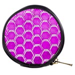 Hexagon Windows  Mini Makeup Bag Front