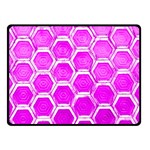 Hexagon Windows  Double Sided Fleece Blanket (Small)  45 x34  Blanket Front