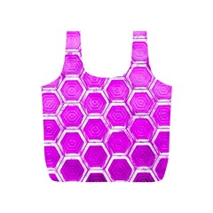 Hexagon Windows  Full Print Recycle Bag (s) by essentialimage365