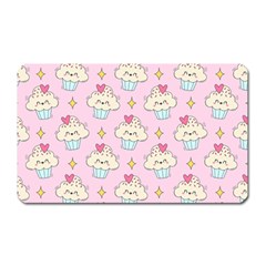 Kawaii Cupcake Magnet (rectangular) by lisamaisak