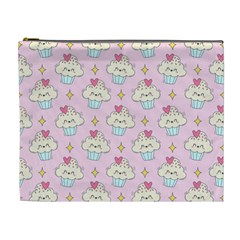 Kawaii Cupcake Cosmetic Bag (xl) by lisamaisak