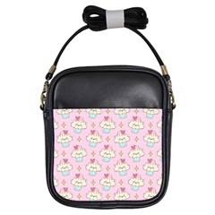 Kawaii Cupcake Girls Sling Bag by lisamaisak