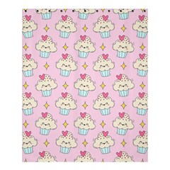 Kawaii Cupcake Shower Curtain 60  X 72  (medium)  by lisamaisak