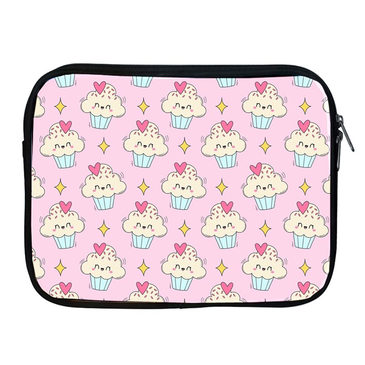 kawaii cupcake Apple iPad 2/3/4 Zipper Cases