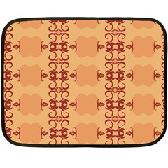 Background Wallpaper Brown Double Sided Fleece Blanket (mini) 