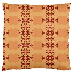 Background Wallpaper Brown Large Cushion Case (two Sides) by Dutashop