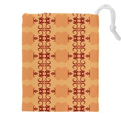 Background Wallpaper Brown Drawstring Pouch (4xl)