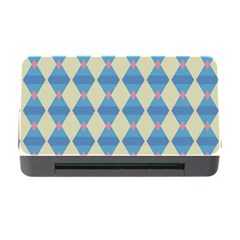 Pattern Texture Chevron Memory Card Reader With Cf by Dutashop