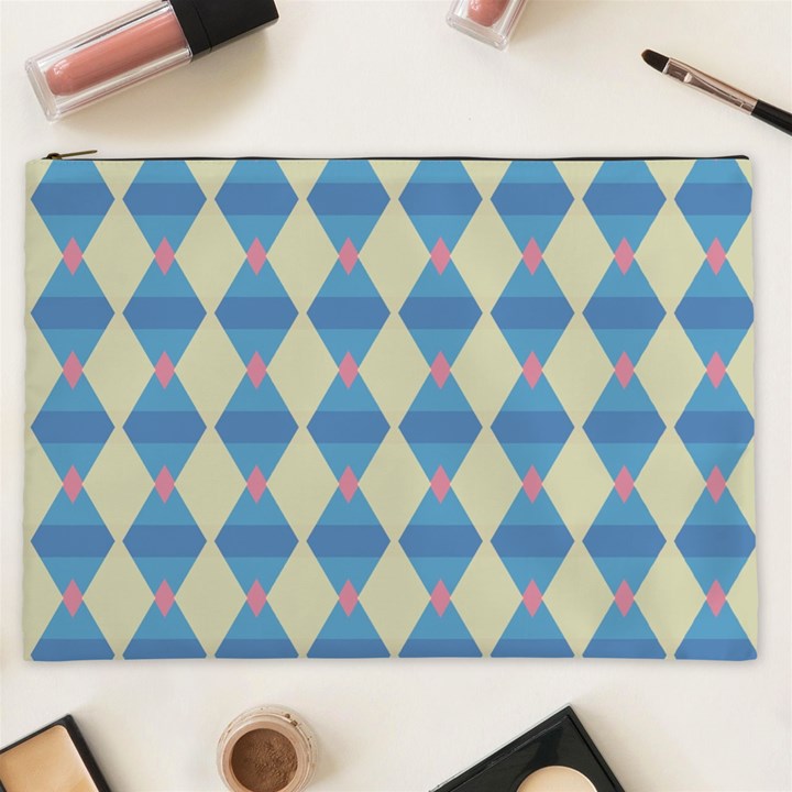 Pattern Texture Chevron Cosmetic Bag (XXL)