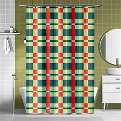 Texture Plaid Shower Curtain 48  X 72  (small)  by Dutashop