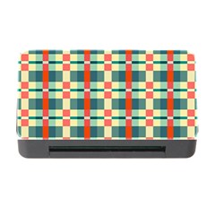 Texture Plaid Memory Card Reader With Cf by Dutashop