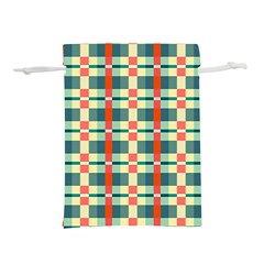 Texture Plaid Lightweight Drawstring Pouch (s) by Dutashop