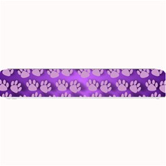 Pattern Texture Feet Dog Purple Small Bar Mats by Dutashop