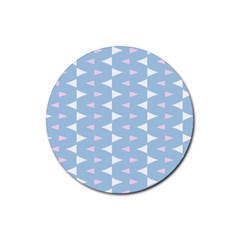 Pattern 3d Rubber Coaster (round)  by Dutashop