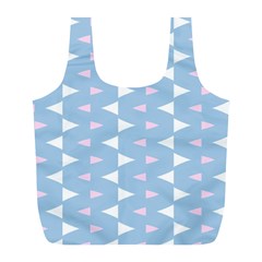 Pattern 3d Full Print Recycle Bag (l) by Dutashop