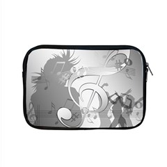 Dance Music Treble Clef Sound Girl Apple Macbook Pro 15  Zipper Case by Dutashop