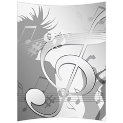 Dance Music Treble Clef Sound Girl Back Support Cushion