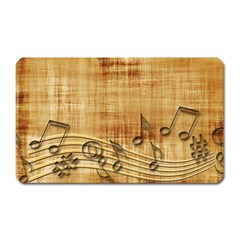 Dance Music Magnet (rectangular) by Dutashop