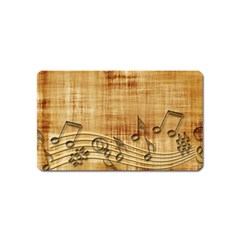 Dance Music Magnet (name Card) by Dutashop