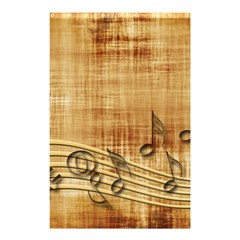 Dance Music Shower Curtain 48  X 72  (small)  by Dutashop