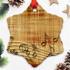 Dance Music Ornament (snowflake) by Dutashop