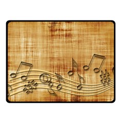 Dance Music Double Sided Fleece Blanket (small)  by Dutashop