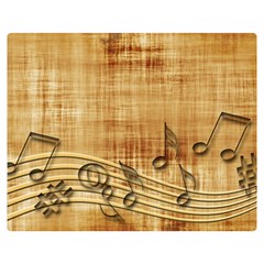 Dance Music Double Sided Flano Blanket (medium) 