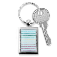 Crayon Background School Paper Key Chain (rectangle) by Dutashop