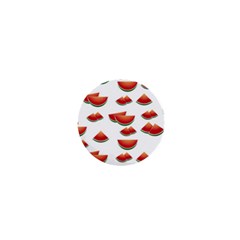 Summer Watermelon Pattern 1  Mini Magnets by Dutashop