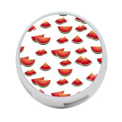 Summer Watermelon Pattern 4-port Usb Hub (one Side) by Dutashop