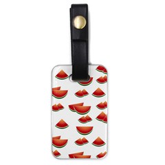 Summer Watermelon Pattern Luggage Tag (one Side) by Dutashop