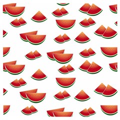 Summer Watermelon Pattern Wooden Puzzle Square by Dutashop